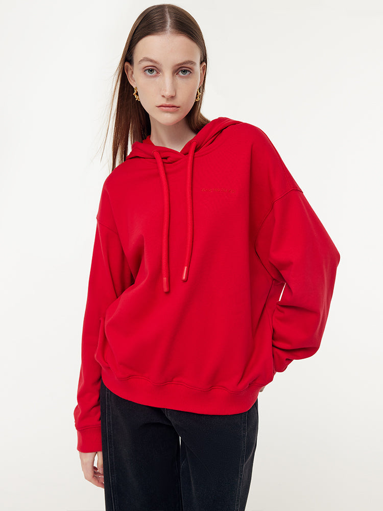 100% Cotton Embroidered Unisex Hoodie