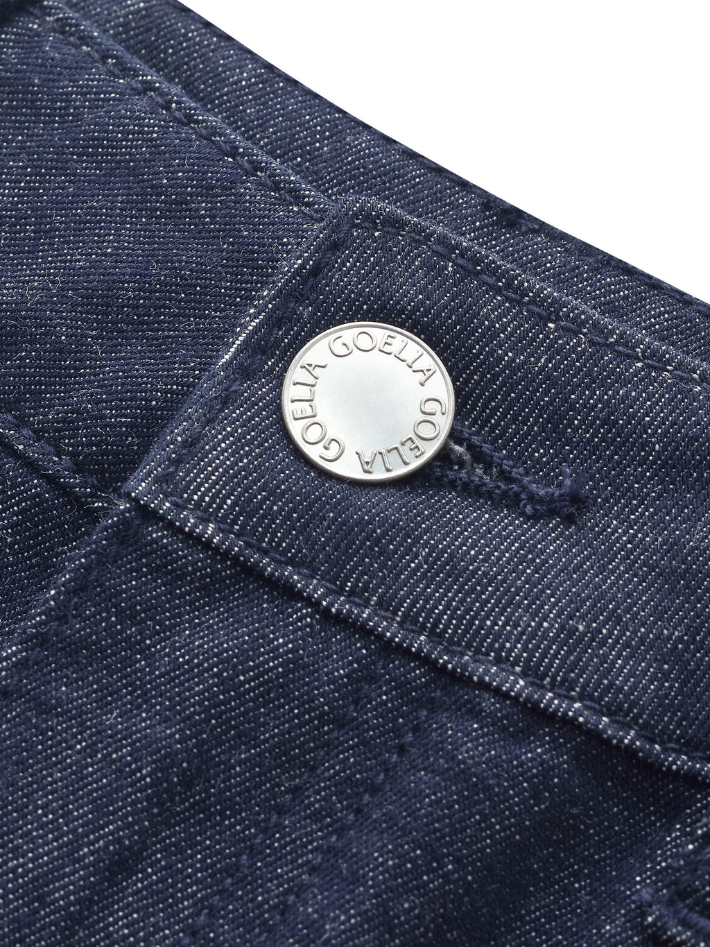100% Cotton Denim Women Straight Leg Jeans
