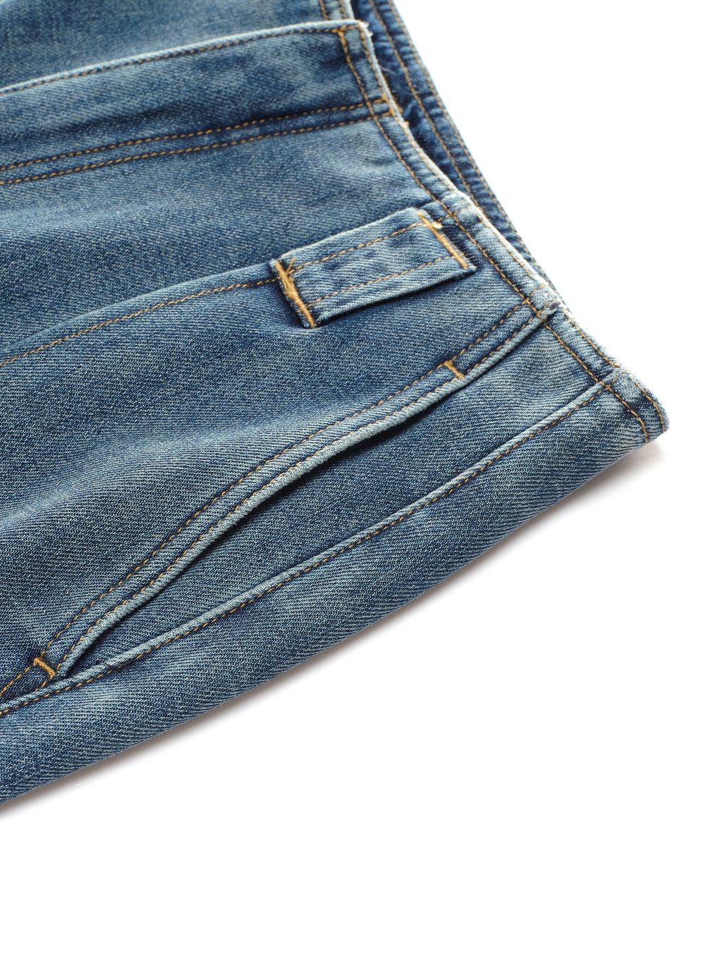 100% Cotton Denim Fleece Lined Women Wide Leg Jeans