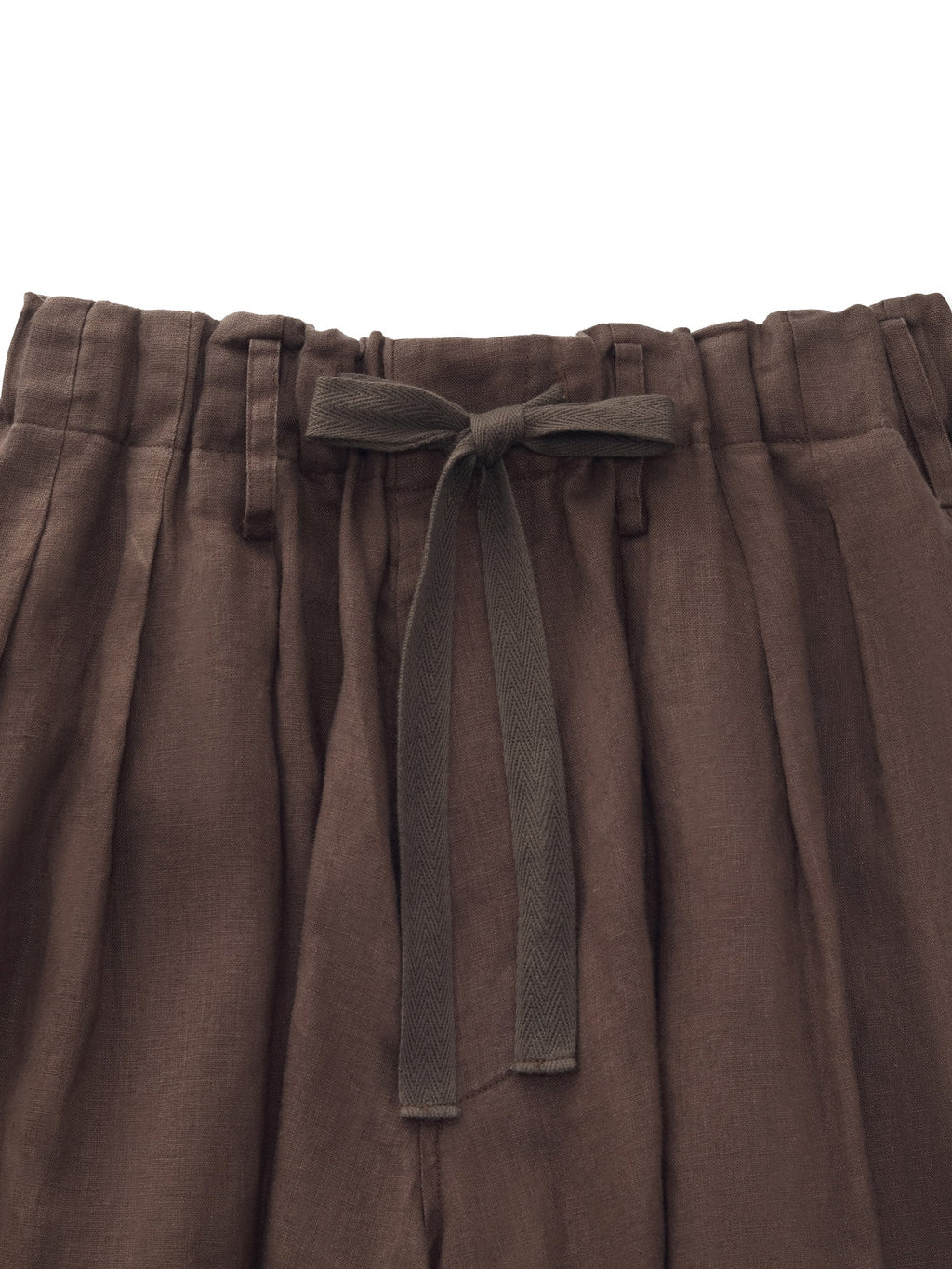 100% Linen Loose Fit Unisex Barrel Leg Pants