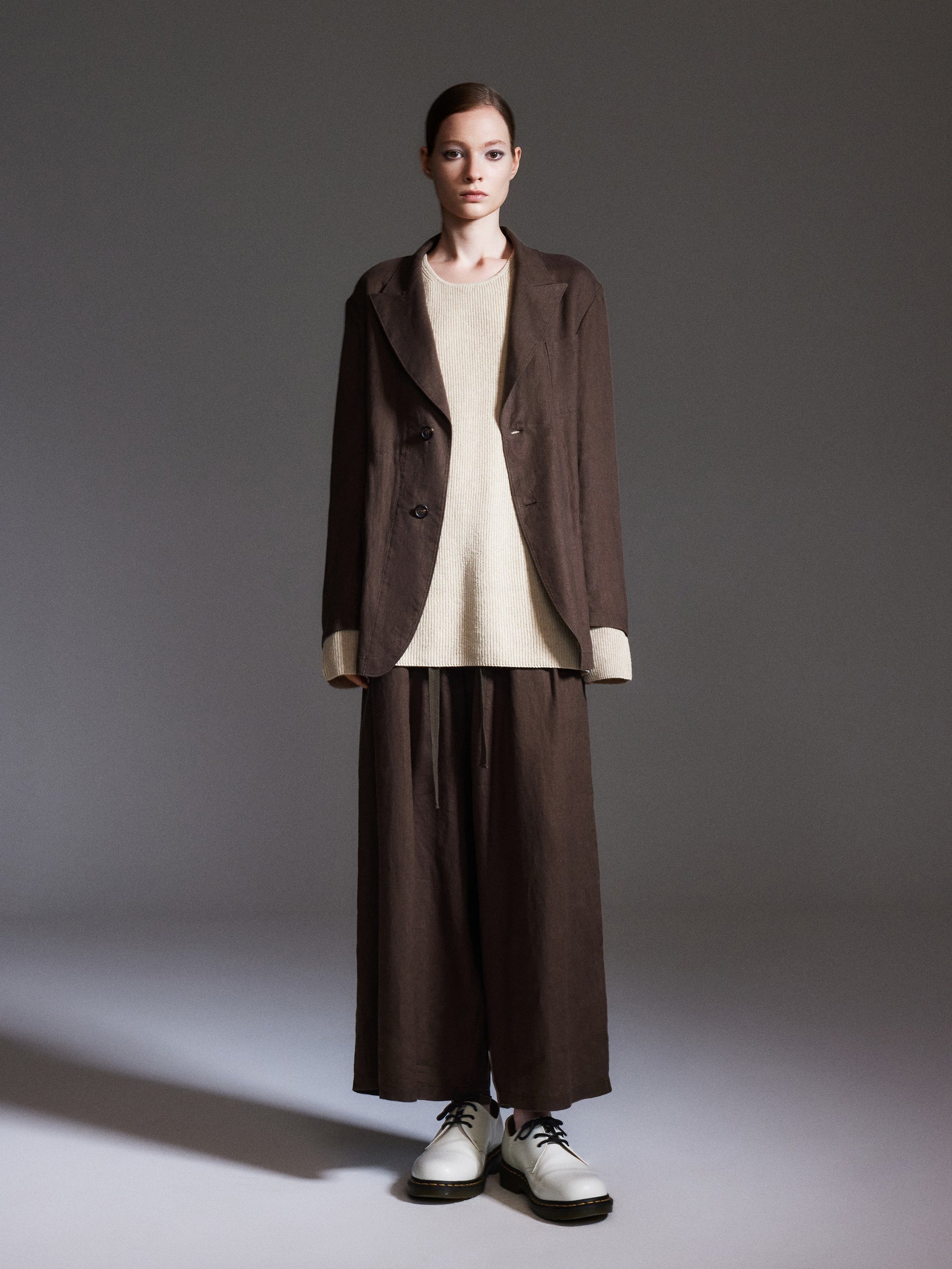 100% Linen Loose Fit X-Line Unisex Blazer