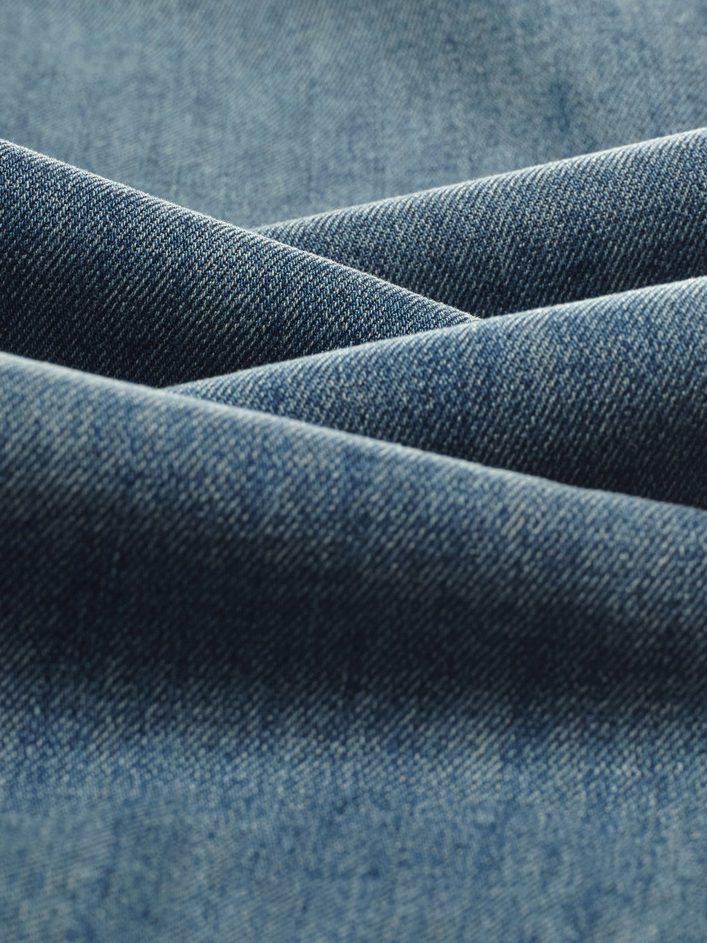 100% Cotton Denim Fleece Lined Women Wide Leg Jeans