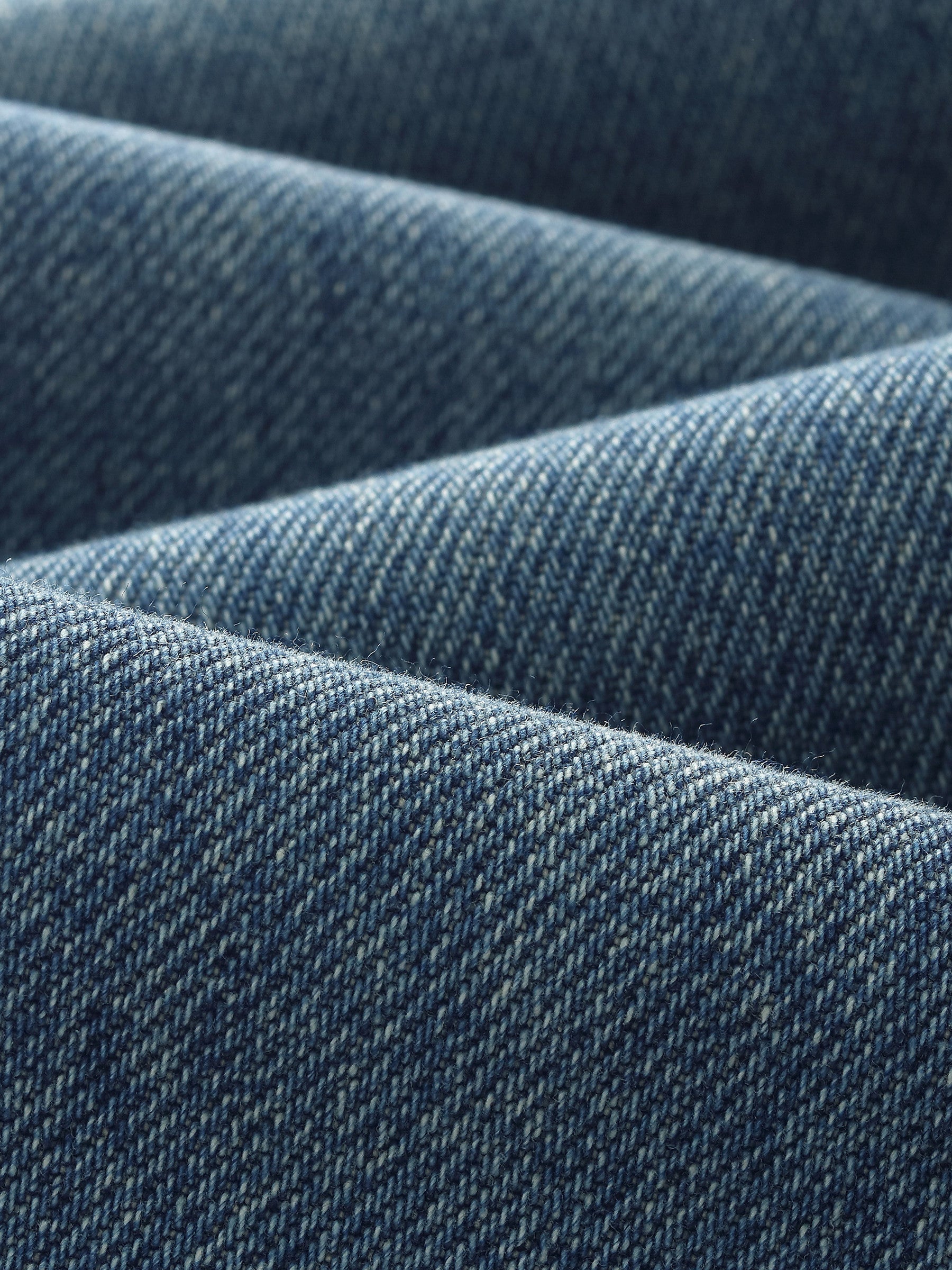 100% Cotton Denim Women Straight Leg Jeans